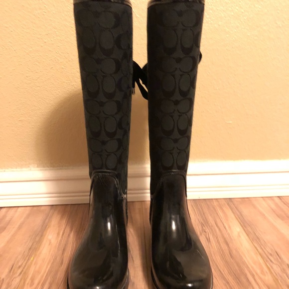 COACH rain boots - Picture 7 of 7